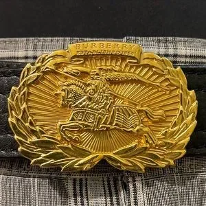 Burberry | Accessories | Burberry Prorsum Belt With Gold  display picture 1